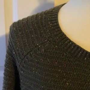 Olive Green Knit Sweater